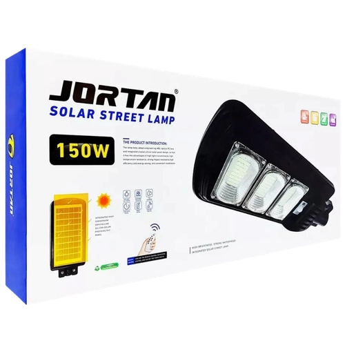 Foco Solar LED Exterior 150W Jortan | Alumbrado de Calle con Sensor