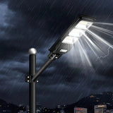 Foco Solar LED Exterior 150W Jortan | Alumbrado de Calle con Sensor