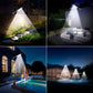 Foco Solar LED Exterior 150W Jortan | Alumbrado de Calle con Sensor