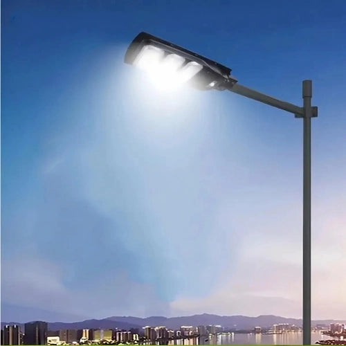 Foco Solar LED Exterior 150W Jortan | Alumbrado de Calle con Sensor