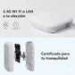 IMOU-Hub de enlace inteligente con cable y Control remoto inalámbrico, sirena integrada Wi-Fi para Alexa, Google Home, Smart Life ZigBee 3,0