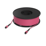 JF4MM100U UI 100mt MPO-MPO 12-Fibras Type-B OM4 Multimodo MM Jumper Fibra LSZH