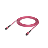 JF4MM5U. Cable de fibra óptica multimodo de 5 metros con conectores MPO-MPO tipo B