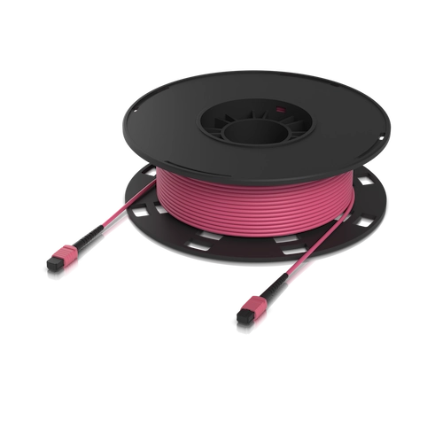 JF4MM60U UI 60mt MPO-MPO 12-Fibras Type-B OM4 Multimodo MM Jumper Fibra LSZH