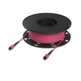 JF4MM60U UI 60mt MPO-MPO 12-Fibras Type-B OM4 Multimodo MM Jumper Fibra LSZH