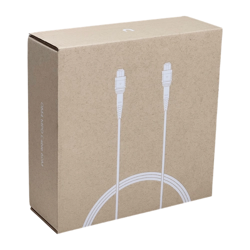 JF4MM60U UI 60mt MPO-MPO 12-Fibras Type-B OM4 Multimodo MM Jumper Fibra LSZH
