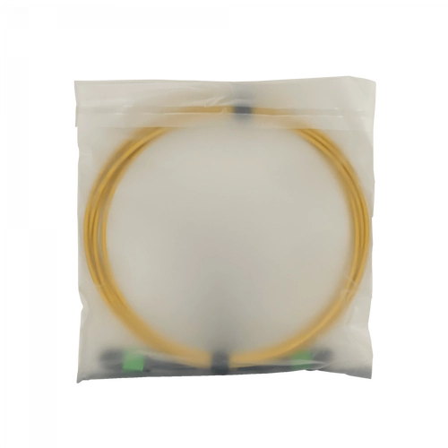 JFSMM3U. Cable de fibra óptica monomodo de 3 metros con conectores MPO-MPO tipo B y 12 fibras.