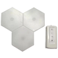 Luces LED Hexagonales con Control Remoto (Pack de 3 Luces). Iluminación Modular Inteligente