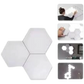 Luces LED Hexagonales con Control Remoto (Pack de 3 Luces). Iluminación Modular Inteligente