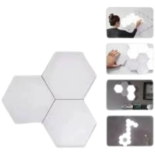 Luces LED Hexagonales con Control Remoto (Pack de 3 Luces). Iluminación Modular Inteligente