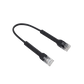 NUP-01. Patch Cord Ubiquiti CAT6 10 centímetros color negro.