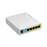 Switch administrado Mikrotik RB260GSP con 5 puertos