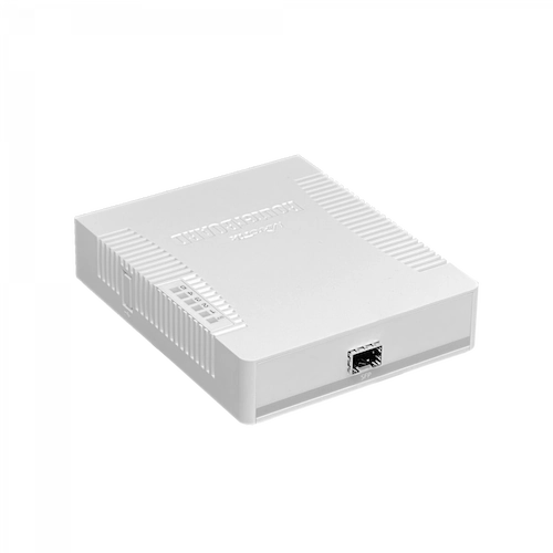 Switch administrado Mikrotik RB260GSP con 5 puertos