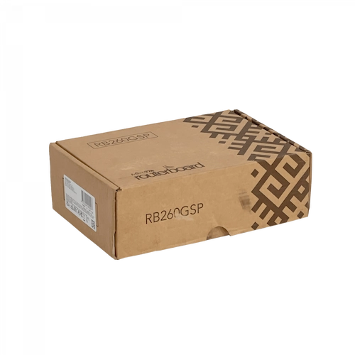 Switch administrado Mikrotik RB260GSP con 5 puertos