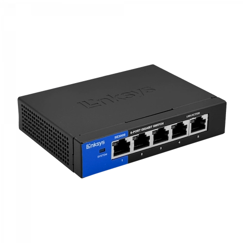Switch Gigabit de 5 puertos Linksys SE3005