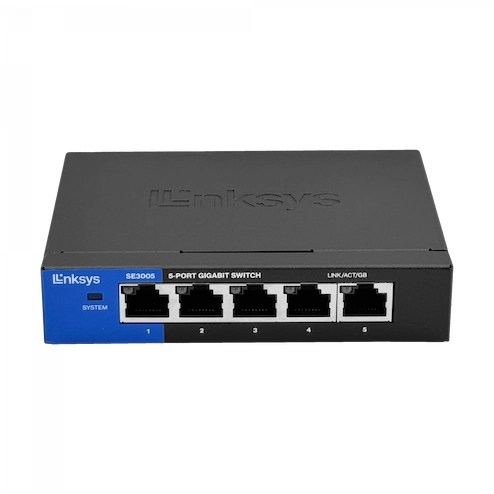 Switch Gigabit de 5 puertos Linksys SE3005