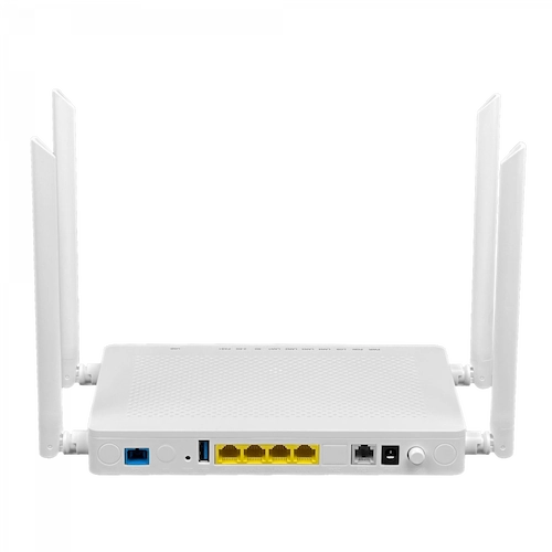 SG8160. ONU WiFi6 requi-12VDC XPON 4-1000 1-RJ11-FXS SC/UPC AX1800 4-ant-fijas