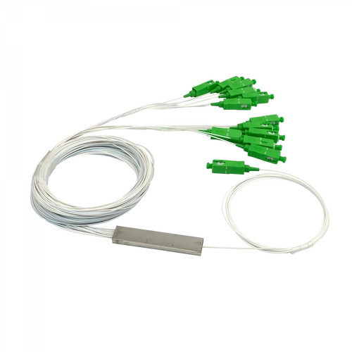 SPLITTER-12A. 1x12 200cm SC/APC Divisor PLC GEPON GPON G657A1 0,9mm 1260-1650nm