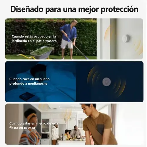 Alarma de Seguridad IMOU ZR1 | Sirena WiFi con Luz Estroboscópica 85dB
