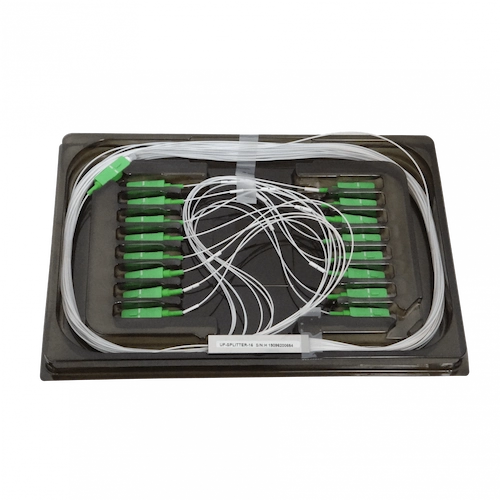 UF-SPLITTER-16. UBIQUITI 1x16 SC/APC Divisor PLC GPON 3mt 150+150cm 0,9mm 1260-1650nm