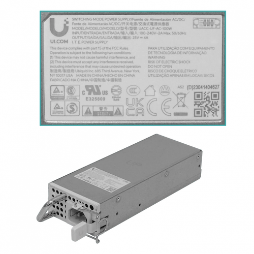 UISP-FIBER-OLT-XGS. UBIQUITI OLT 8-GPON+10G 4-SFP28 Console-RJ45 MGMT-IP FTTHx2048