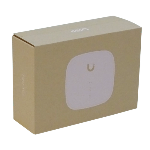 UISP-FIBER-XGS. UBIQUITI XGSPON CPE 1-10G 1-SC/APC SM inc-5V/3A/Type-C 20km Router