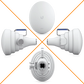 Antena UISP‑HORN Marca Ubiquiti.