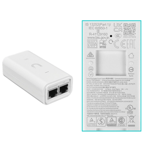 WAVE-FIBER-ONU UBIQUITI GPON ONU 1-2500 1-SC/APC SM B+ 20km inc-PoE24V