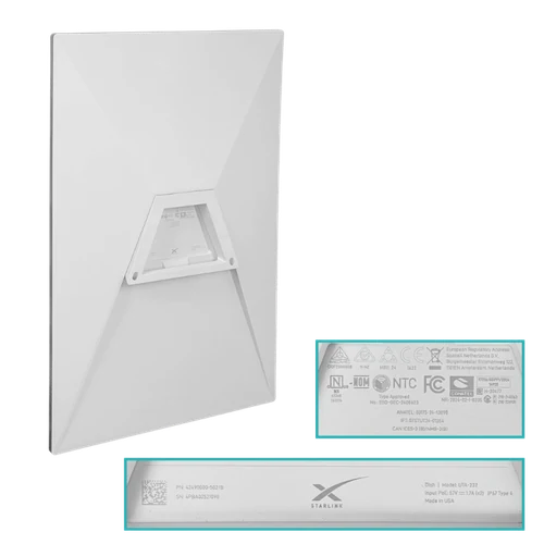 Kit Internet Satelital Starlink Standard V4 (STAR-V4) WiFi 6