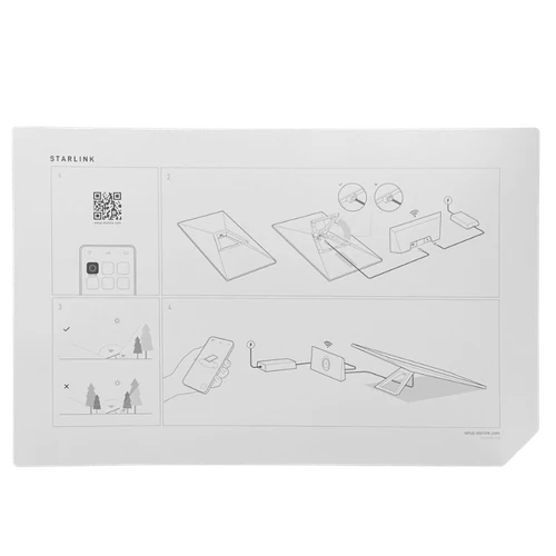 Kit Internet Satelital Starlink Standard V4 (STAR-V4) WiFi 6