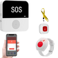 Botón De Pánico SOS Wi-Fi Para Adultos Mayores Y Cuidadores