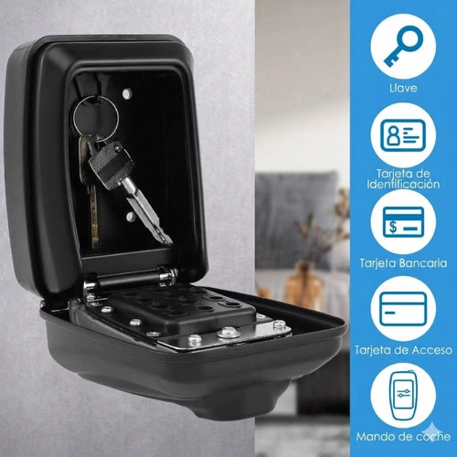 Caja de Seguridad de pared para guardar Llaves de repuesto | Candado Clave Inteligente