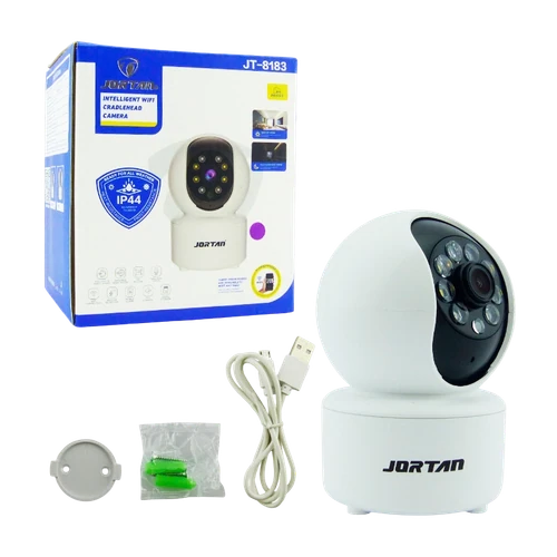 Cámara de Seguridad WiFi Jortan JT-8183 - Robótica 360° Full HD Yoosee