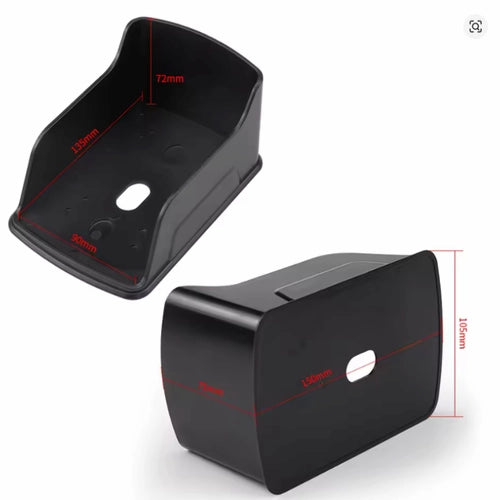 Cubierta de lluvia de plástico impermeable para Control de acceso RFID, teclado, controlador de huellas dactilares, timbre de puerta Wifi, Protector de carcasa impermeable