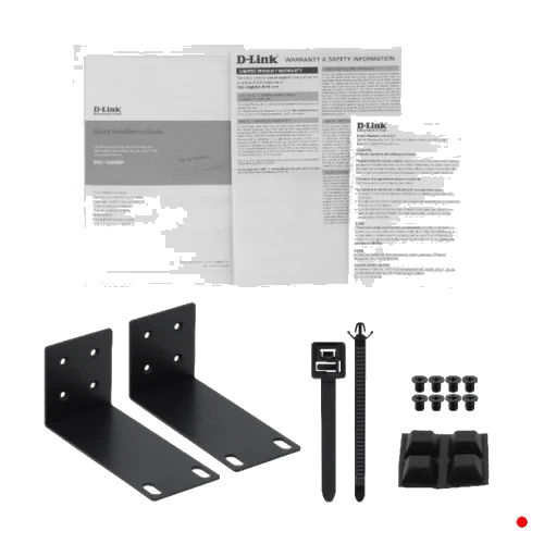 D-Link 8-1000-PoE48V-af/at 140W-tot 802.3at Switch no-Admin Rack 240V | DGS-1008MP