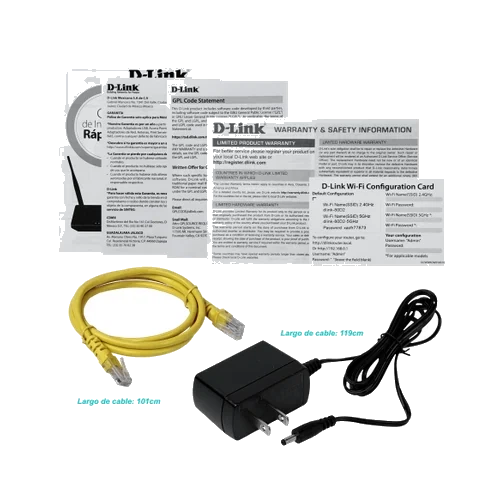 D-Link AC750 5GHz-433mbps 2,4GHz-300mbps 3-Ant-Fija 4-100 1-WAN inc12V | DIR-819