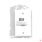 GENERICO Blanco 1-Keystone Vertical Faceplate 70x114mm - FP1WU