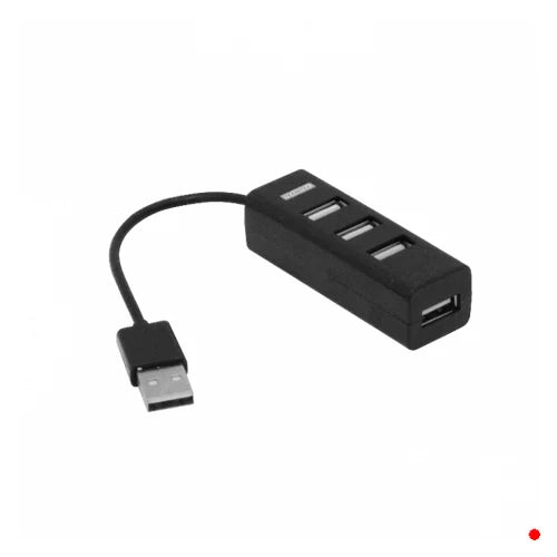 Hub USB 2.0 de 4 Puertos con Cable de 10 cm 480 Mbps - HGEN2