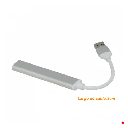 Hub USB 3.0 de 4 Puertos sin Fuente Externa - HUB-34