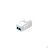 GENERICO Keystone A-A Usb-usb Blanco Plastico - KUAA