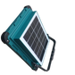 Lámpara Solar de Camping CK689: Iluminación LED Portátil y Recargable
