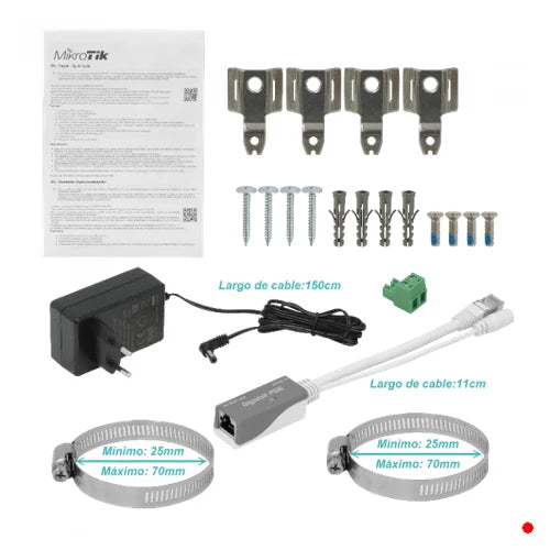 MikroTik 1-1000 4-SFP+10G L5 inc-48V Switch Ext-IP66 CRS305-1G-4S+OUT | FIBERBOX-PLUS