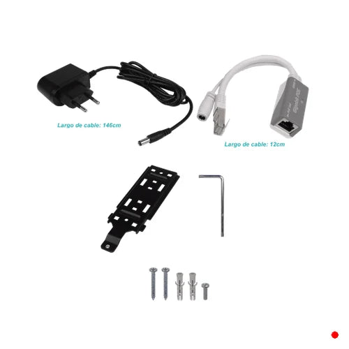 MikroTik 1-SFP 1-1000 PoE-IN/12-57V/AF-AT Exterior inc-24V 10/100/1000 | RBFTC11