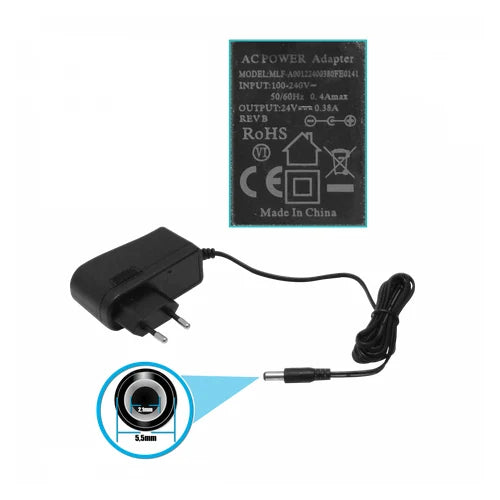 MikroTik 10dBi 60º 2,4GHz 26dBm L3 1-100 inc24V p/Dish-DirecTV-40mm | LDF-2