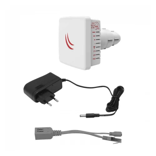MikroTik 10dBi 60º 2,4GHz 26dBm L3 1-100 inc24V p/Dish-DirecTV-40mm | LDF-2