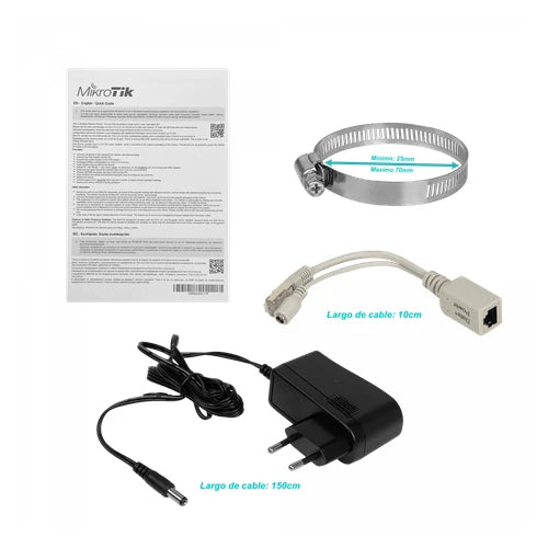 MikroTik 129x129mm 2,4GHz L3 10dBi 30dBm 64mb 650MHz 1-100 RBSXTsq2nD | SXTSQ-LITE2