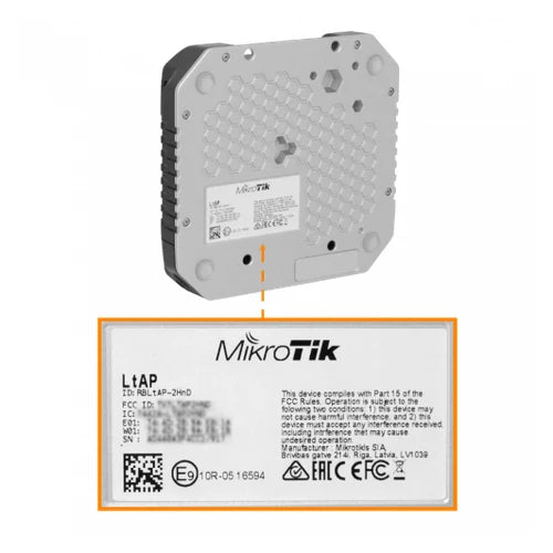 MikroTik 2-miniPCIe 3-Sim GPS 2,4GHz 2dBi 1-1000 L4 RS232 RBLtAP-2HnD | LTAP