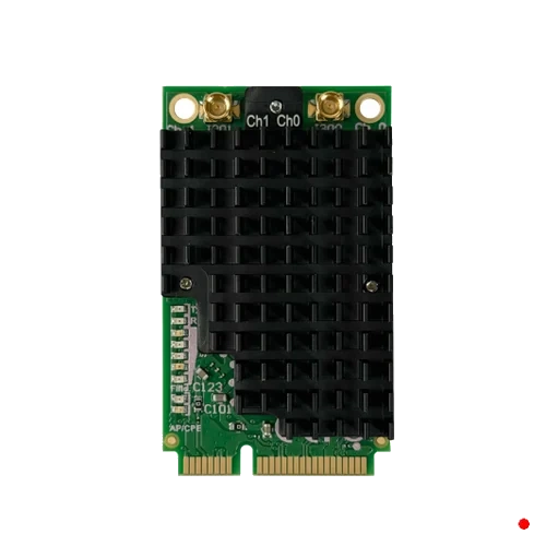 Mikrotik 2-mmcx 27dbm 5ghz A/N 500mw Atheros Ar9580 Minipcie - R11E-5HND