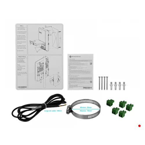 MikroTik 2-SFP+10G 8-1000 PoE-out IP54 SwOS req24-57V UPS-24V inc-TC | NETPOWER-LITE-8P