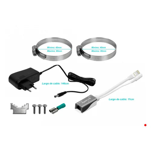 MikroTik 27dBi Grilla 5GHz 1-1000 L3 550mm-Diam inc24V | LHG-XL-5-AX